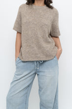 Load image into Gallery viewer, Modern x Heathered Brown Soft Knit Sweater (XS-M)