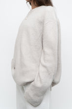 Load image into Gallery viewer, ZARA x Pale Grey Oversized Soft Knit Sweater (XS-L)