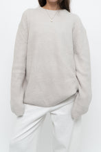 Load image into Gallery viewer, ZARA x Pale Grey Oversized Soft Knit Sweater (XS-L)