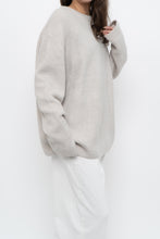 Load image into Gallery viewer, ZARA x Pale Grey Oversized Soft Knit Sweater (XS-L)