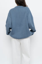 Load image into Gallery viewer, Vintage x Blue Raised Knit Sweater (M-XL)