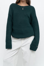 Load image into Gallery viewer, PINK x Green Knit Sweater (S, M)