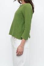 Load image into Gallery viewer, Vintage x MAXMARA WEEKEND Green Cropped Cotton Sweater (XS, S)