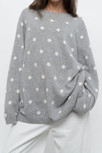 Load image into Gallery viewer, TALBOTS x Pure Cashmere Polka Dot Sweater (XS-XXL)