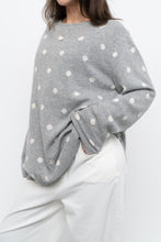 Load image into Gallery viewer, TALBOTS x Pure Cashmere Polka Dot Sweater (XS-XXL)