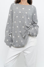 Load image into Gallery viewer, TALBOTS x Pure Cashmere Polka Dot Sweater (XS-XXL)