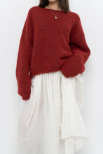 Load image into Gallery viewer, Modern x Red Mohair Cozy Oversized Knit Sweater (XS-XL)