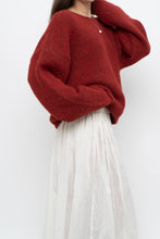 Load image into Gallery viewer, Modern x Red Mohair Cozy Oversized Knit Sweater (XS-XL)