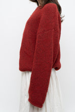 Load image into Gallery viewer, Modern x Red Mohair Cozy Oversized Knit Sweater (XS-XL)