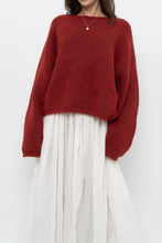Load image into Gallery viewer, Modern x Red Mohair Cozy Oversized Knit Sweater (XS-XL)