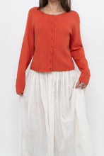 Load image into Gallery viewer, SEZANE x Cropped Orange Cardigan (S-L)
