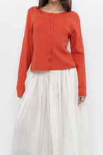 Load image into Gallery viewer, SEZANE x Cropped Orange Cardigan (S-L)