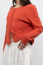 Load image into Gallery viewer, SEZANE x Cropped Orange Cardigan (S-L)