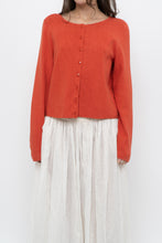 Load image into Gallery viewer, SEZANE x Cropped Orange Cardigan (S-L)