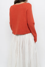 Load image into Gallery viewer, SEZANE x Cropped Orange Cardigan (S-L)