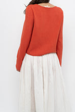 Load image into Gallery viewer, SEZANE x Cropped Orange Cardigan (S-L)