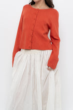 Load image into Gallery viewer, SEZANE x Cropped Orange Cardigan (S-L)