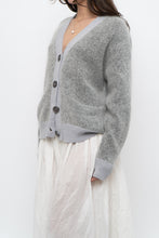 Load image into Gallery viewer, ACNE STUDIOS x Grey Mohair Cardigan (XS-M)