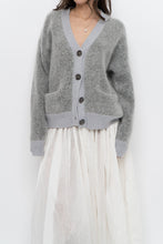 Load image into Gallery viewer, ACNE STUDIOS x Grey Mohair Cardigan (XS-M)