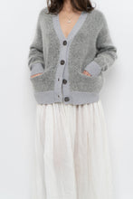 Load image into Gallery viewer, ACNE STUDIOS x Grey Mohair Cardigan (XS-M)