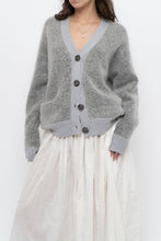 Load image into Gallery viewer, ACNE STUDIOS x Grey Mohair Cardigan (XS-M)