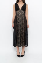 Load image into Gallery viewer, Vintage x Made in Canada x Black Lace Dress (S, M)