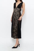 Load image into Gallery viewer, Vintage x Made in Canada x Black Lace Dress (S, M)