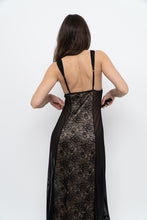 Load image into Gallery viewer, Vintage x Made in Canada x Black Lace Dress (S, M)