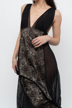 Load image into Gallery viewer, Vintage x Made in Canada x Black Lace Dress (S, M)