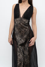 Load image into Gallery viewer, Vintage x Made in Canada x Black Lace Dress (S, M)