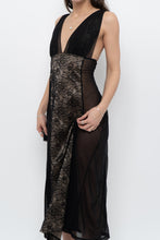 Load image into Gallery viewer, Vintage x Made in Canada x Black Lace Dress (S, M)