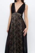 Load image into Gallery viewer, Vintage x Made in Canada x Black Lace Dress (S, M)