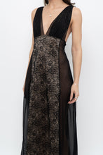 Load image into Gallery viewer, Vintage x Made in Canada x Black Lace Dress (S, M)