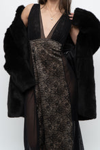 Load image into Gallery viewer, Vintage x Made in Canada x Black Lace Dress (S, M)