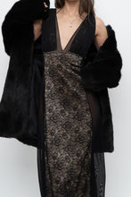 Load image into Gallery viewer, Vintage x Made in Canada x Black Lace Dress (S, M)