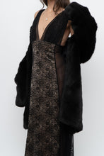 Load image into Gallery viewer, Vintage x Made in Canada x Black Lace Dress (S, M)