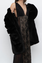 Load image into Gallery viewer, Vintage x Made in Canada x Black Lace Dress (S, M)