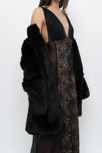 Load image into Gallery viewer, Vintage x Made in Canada x Black Lace Dress (S, M)