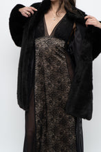 Load image into Gallery viewer, Vintage x Made in Canada x Black Lace Dress (S, M)