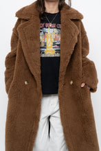 Load image into Gallery viewer, Modern x Teddybear Faux Fur Camel Trench (XS-M)
