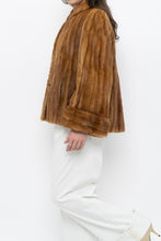 Load image into Gallery viewer, Vintage x Made in Canada x Custom Fox Fur Jacket (XS-M)