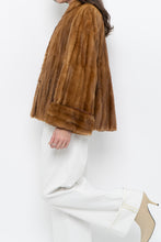 Load image into Gallery viewer, Vintage x Made in Canada x Custom Fox Fur Jacket (XS-M)