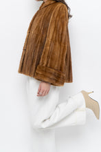 Load image into Gallery viewer, Vintage x Made in Canada x Custom Fox Fur Jacket (XS-M)