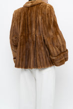Load image into Gallery viewer, Vintage x Made in Canada x Custom Fox Fur Jacket (XS-M)