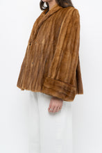 Load image into Gallery viewer, Vintage x Made in Canada x Custom Fox Fur Jacket (XS-M)