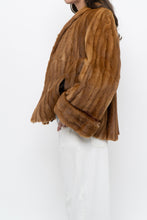 Load image into Gallery viewer, Vintage x Made in Canada x Custom Fox Fur Jacket (XS-M)