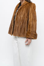 Load image into Gallery viewer, Vintage x Made in Canada x Custom Fox Fur Jacket (XS-M)