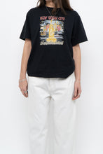 Load image into Gallery viewer, Vintage x NYC Manhattan Black Baby Tee (XS-L)