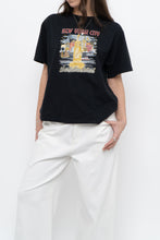 Load image into Gallery viewer, Vintage x NYC Manhattan Black Baby Tee (XS-L)