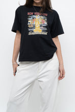 Load image into Gallery viewer, Vintage x NYC Manhattan Black Baby Tee (XS-L)